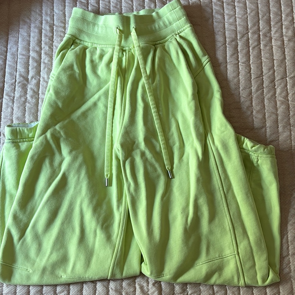 Lime Lululemon Joggers